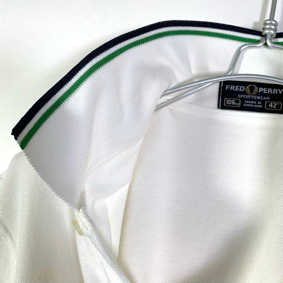 フレッドペリー FRED PERRY リンガー ポロシャツ M12 イギリス製 フレッドペリー FRED PERRY リンガー ポロシャツ M12 イギリス製
