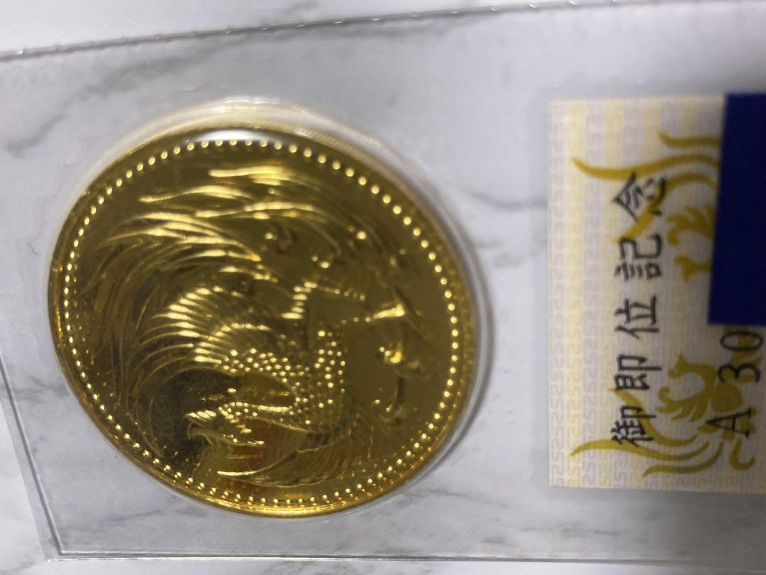 天皇陛下御即位記念 10万円金貨 平成2年 純金30g