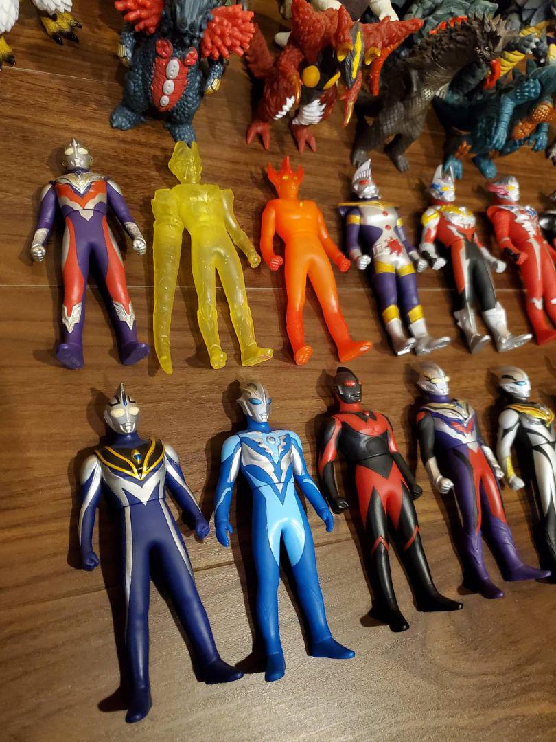 ウルトラマン ソフビ 500 ウルトラ怪獣 レイガ キング トリガー