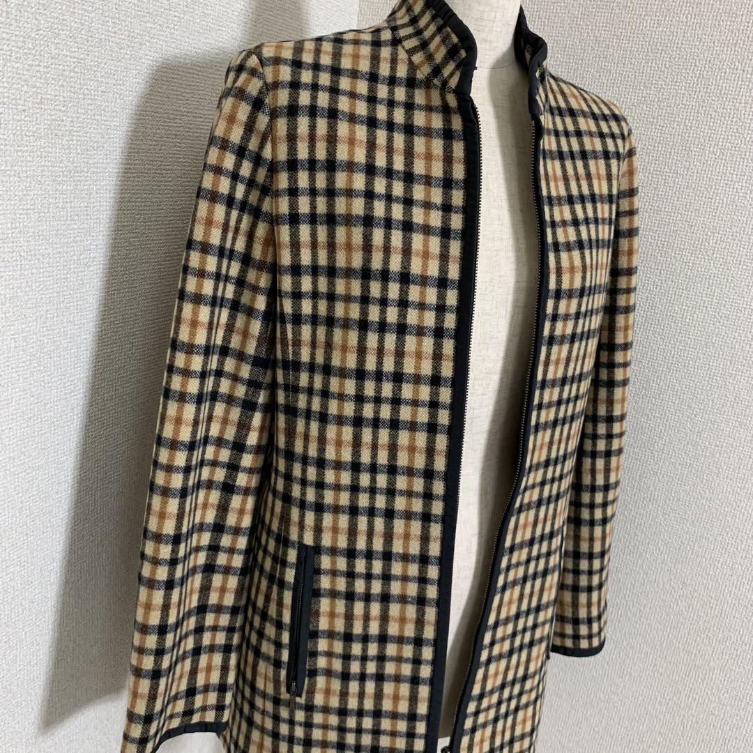 6345. 【未使用品】DAKS アンゴラ混 3way ジャケット