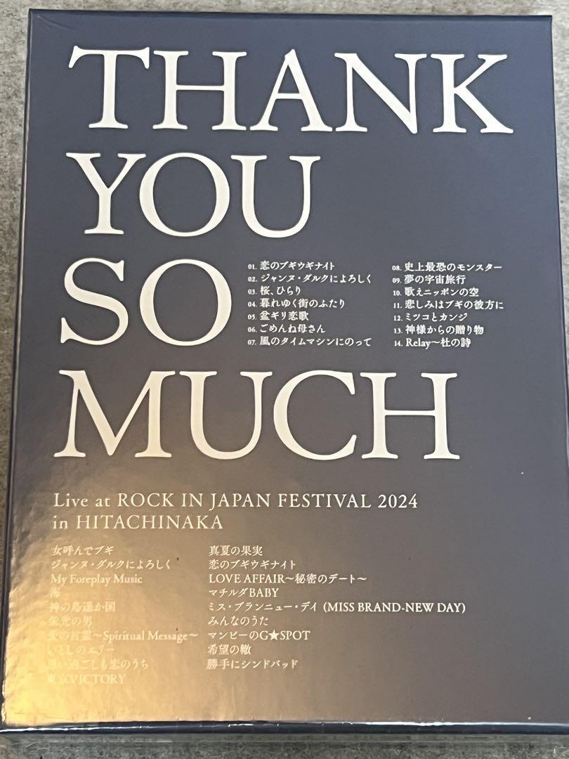 サザンオールスターズ THANK YOU SO MUCH ブルーレイ 新品未開封