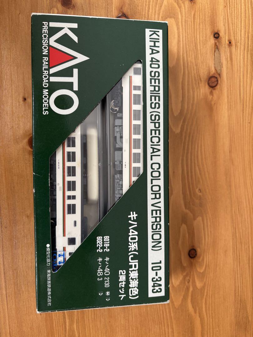 10-343 キハ40系（JR東海色） ２両セット KATO 【10-343】 キハ40系 JR東海色 2両セット 展示中 in Museum