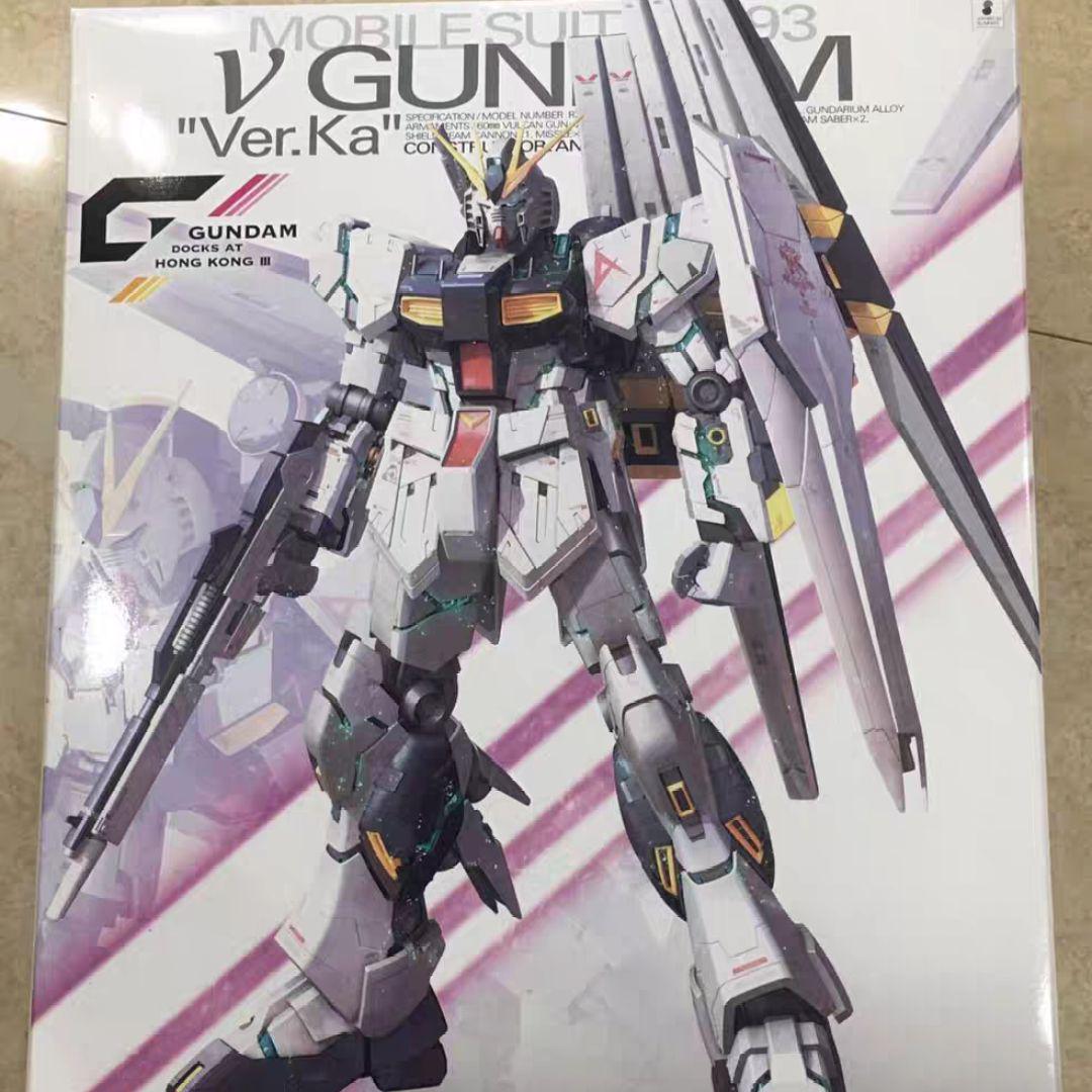 香港限定　MG νガンダム Ver.Ka クリア　1/100