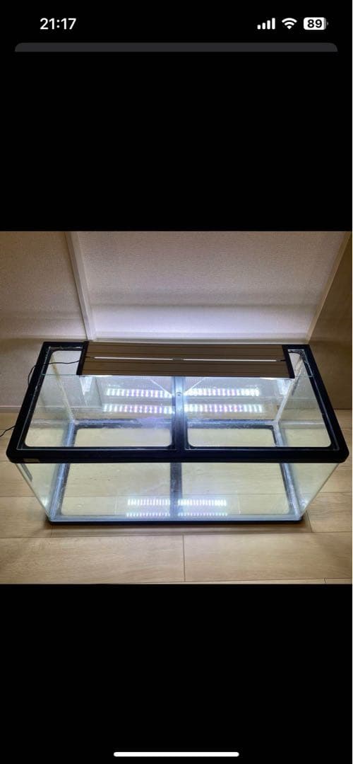 900×450×450 曲げガラス水槽　コトブキ