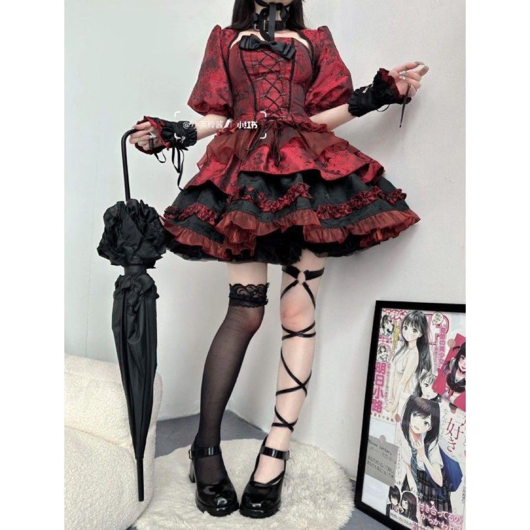 lolita オリジナル 洋服 ロリータ ワンピース T3681
