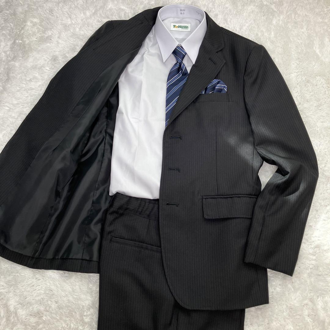 美品 Sirmione 卒服 165 スーツ ネクタイ チーフ おまけワイシャツ