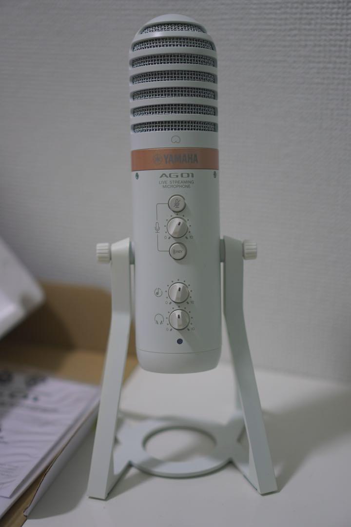 YAMAHA AG01 ホワイト コンデンサーマイク