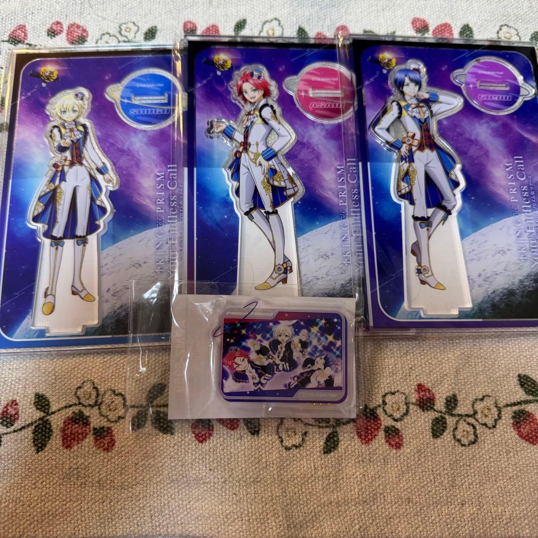 キンツア WITH 三鷹アサヒ 夢川ショウゴ 高瀬コヨイ アクリルスタンド新品、♥