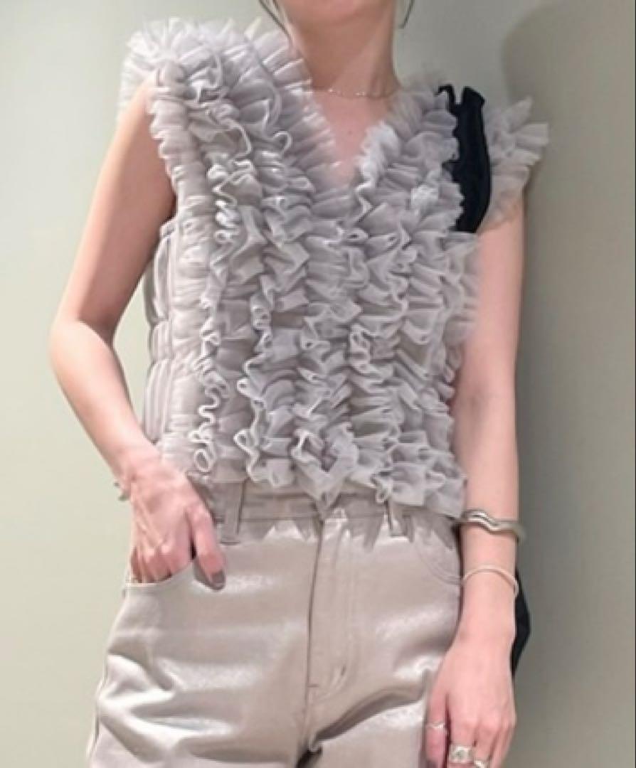 みなまる　♡emmi ♡ チュールトップス 上質で快適 emmi atelier】チュールトップス(キャミソール