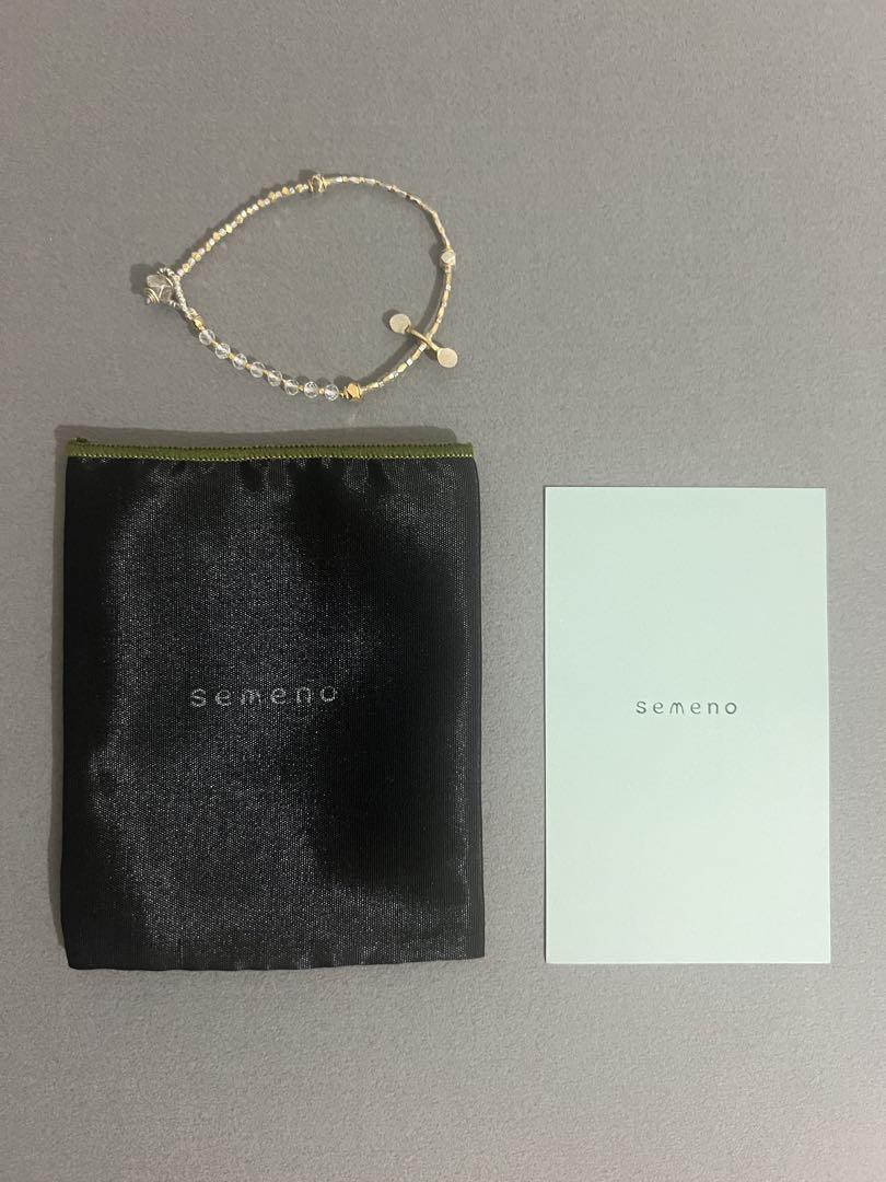 semeno シンプルブレスレット（保管袋付き） semeno シンプルブレスレット（保管袋付き） semeno シンプル