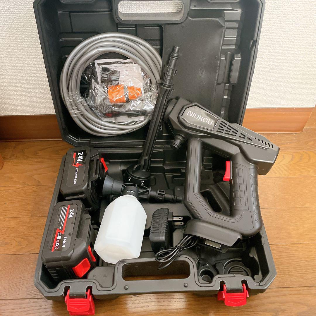 高圧洗浄機【洗車プロ吉野先生監修】強化8MPa高圧洗浄機 コードレス Amazon | 高圧洗浄機 コードレス 充電式【洗車プロ吉野先生監修