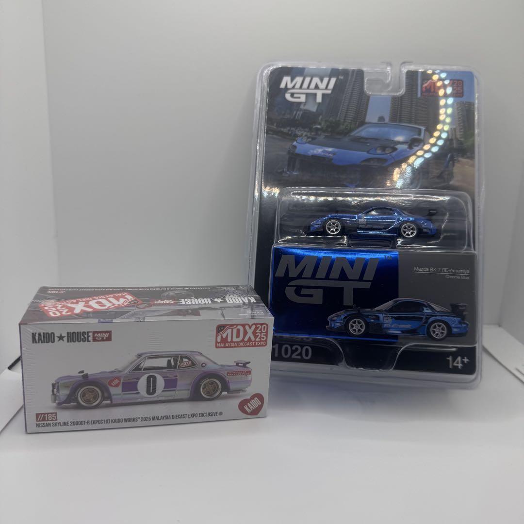 Minigt 街道ハウス マツダ雨宮 日産GT-R 2025MDX限定 セット