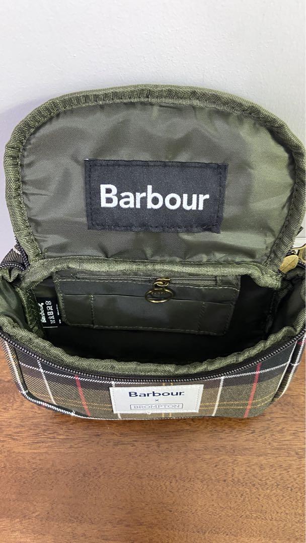Barbour × Brompton ✧ ショルダーバッグ｜チェック柄