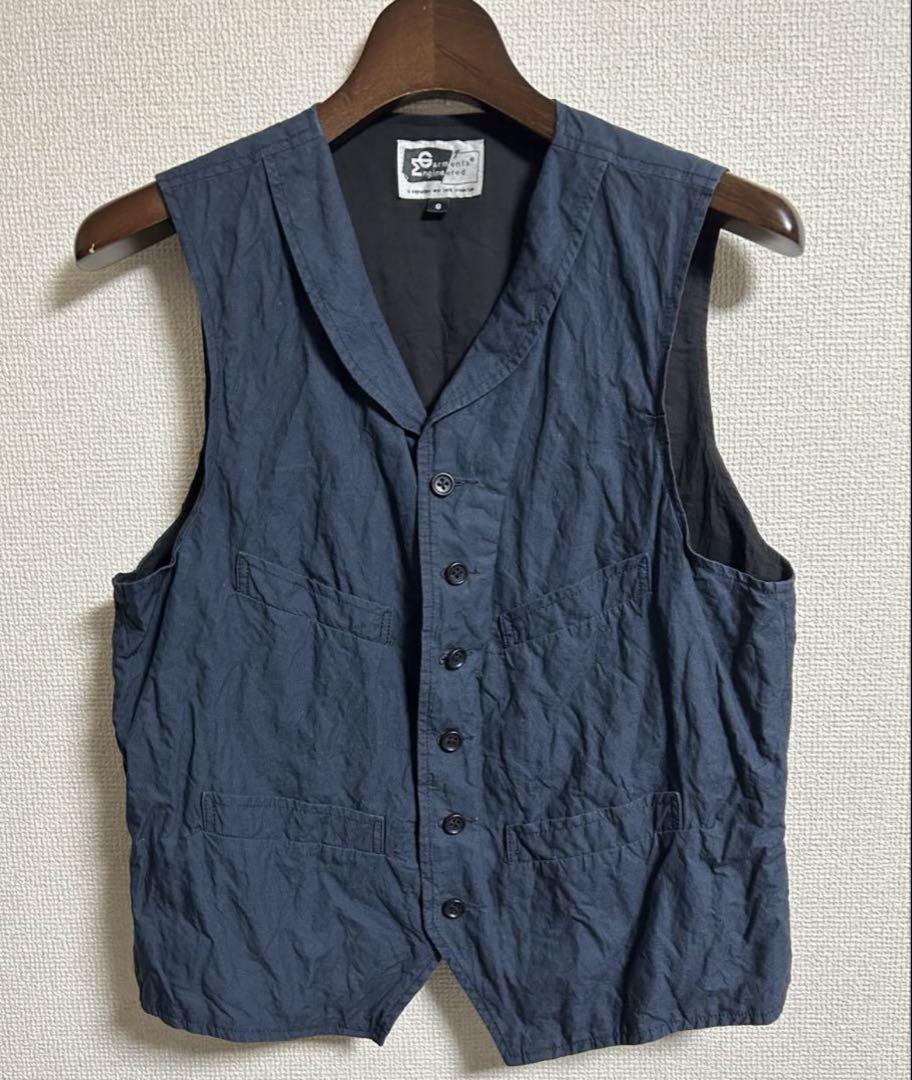 Engineered Garments コットンメタル　ワークベスト