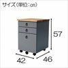 ンになって フレンチカントリー家具 ブルーグレー 収納ワゴン En7tU-m35813937626 ワゴン げています