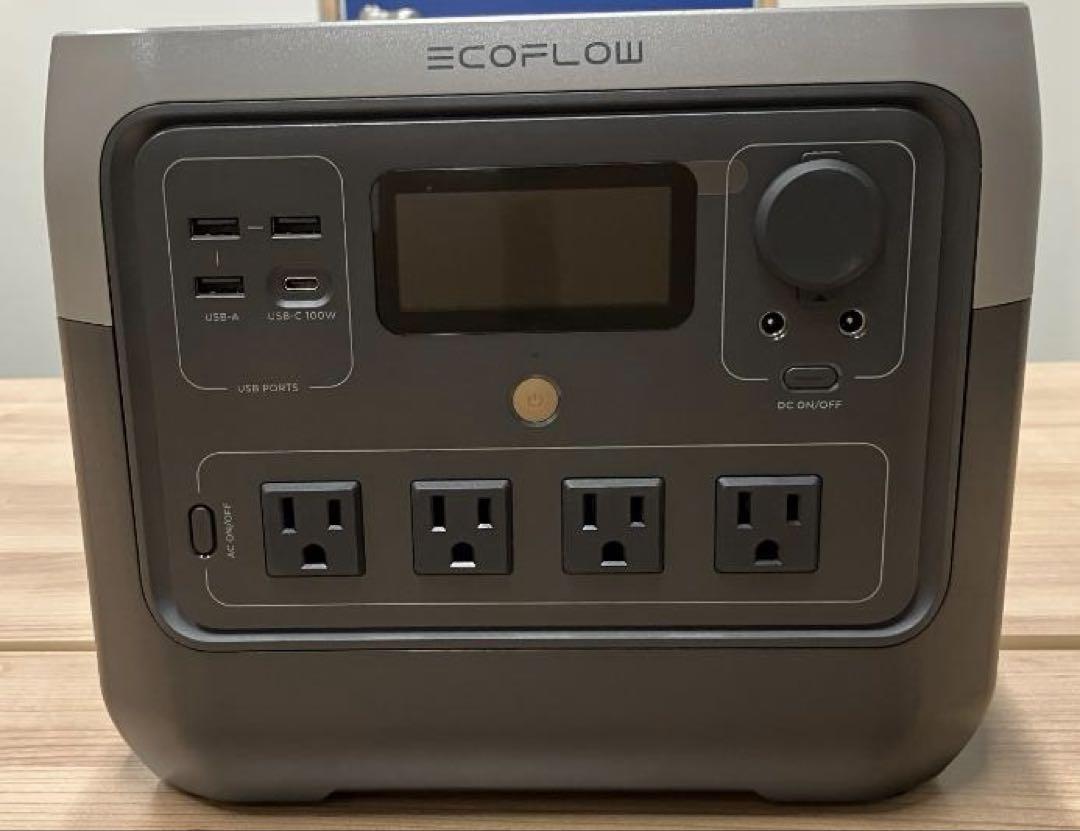 【動作確認済】ECOFLOW RIVER 2 Pro ポータブル電源