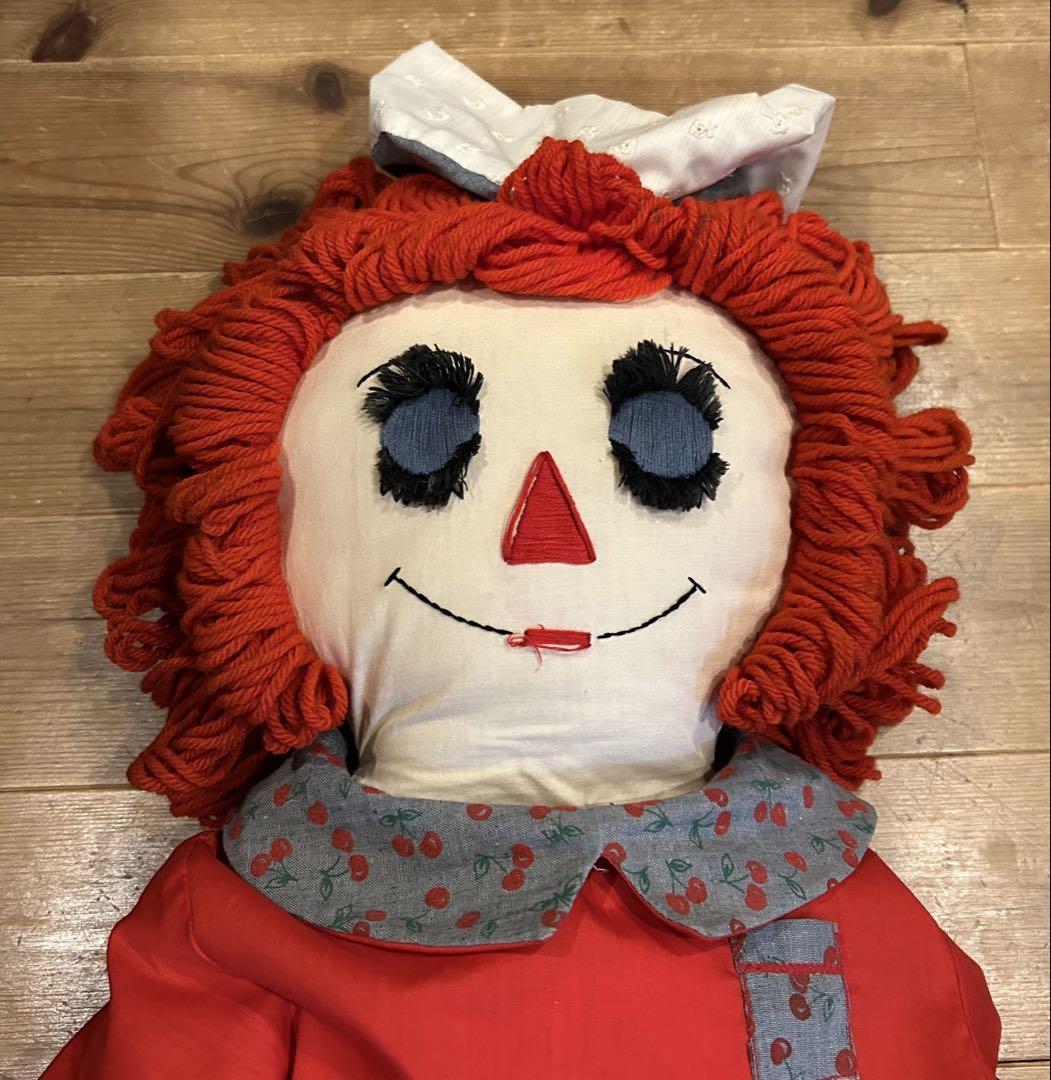 ぬいぐるみ 特大 ラガディ・アン&アンデ Raggedy Ann & Andy