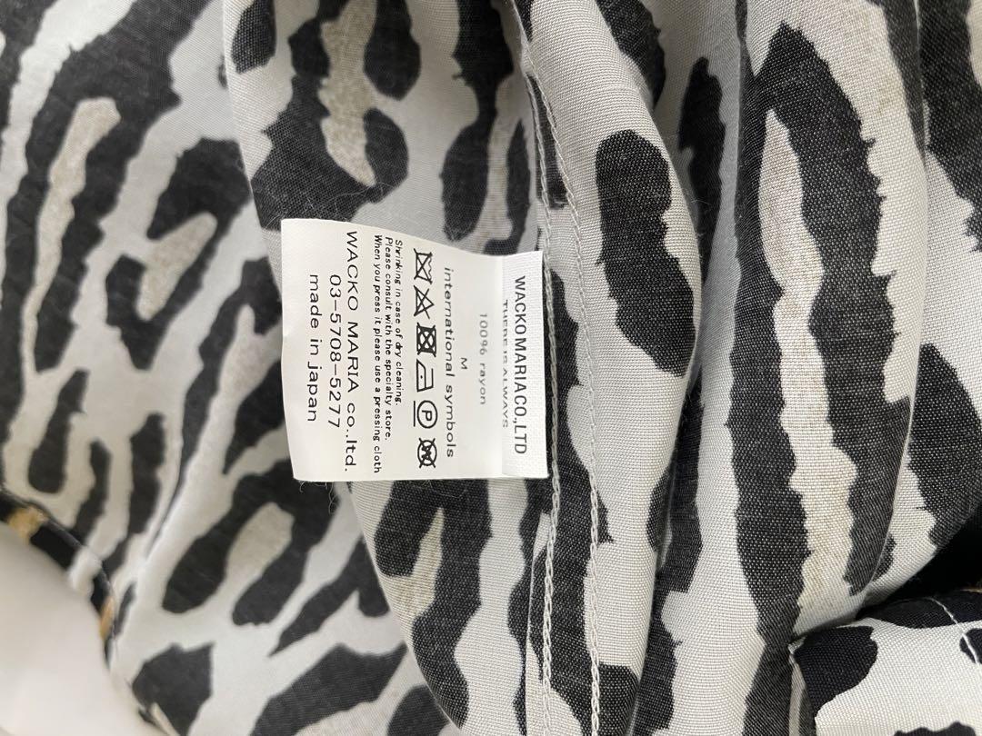 ワコマリア WACKO MARIA/LEOPARD HAWAIIAN SHIRT