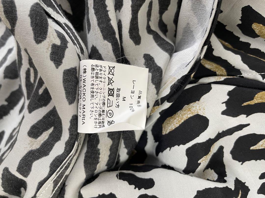 ワコマリア WACKO MARIA/LEOPARD HAWAIIAN SHIRT