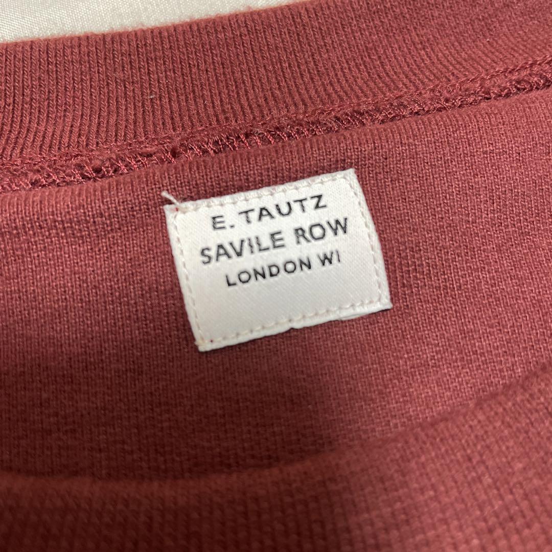 E.TAUTZ 異素材MIXスウェット