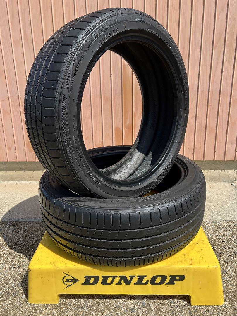 国産　2018年製　215/45R18 2本　ノア　ヴォクシー　ステップワゴン