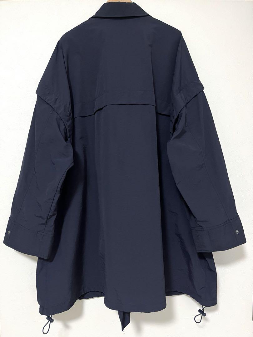 ◼︎美品◼︎KBF / ステンカラーBIGポンチョ ネイビー セール】ステンカラーBIGポンチョ（ポンチョ）｜KBF