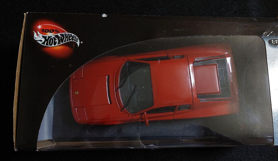 【外箱・台座あり】テスタロッサ　1984年初期型　1/18　HOT WHEELS