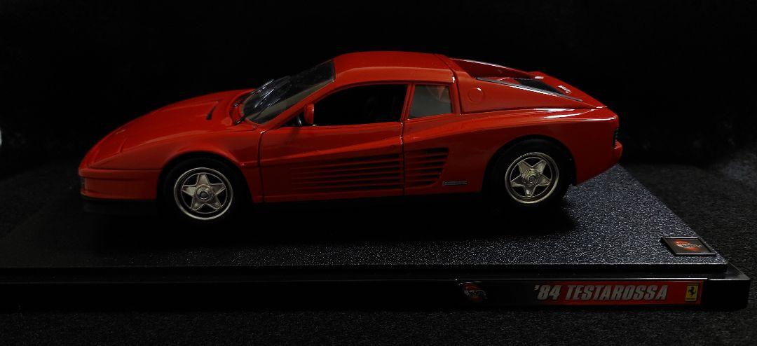 【外箱・台座あり】テスタロッサ　1984年初期型　1/18　HOT WHEELS