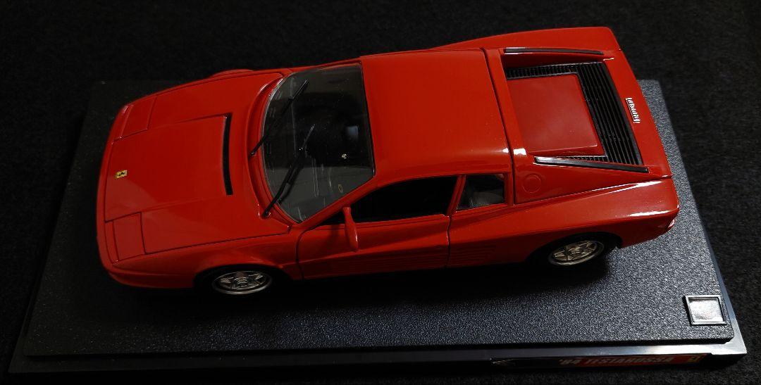 【外箱・台座あり】テスタロッサ　1984年初期型　1/18　HOT WHEELS