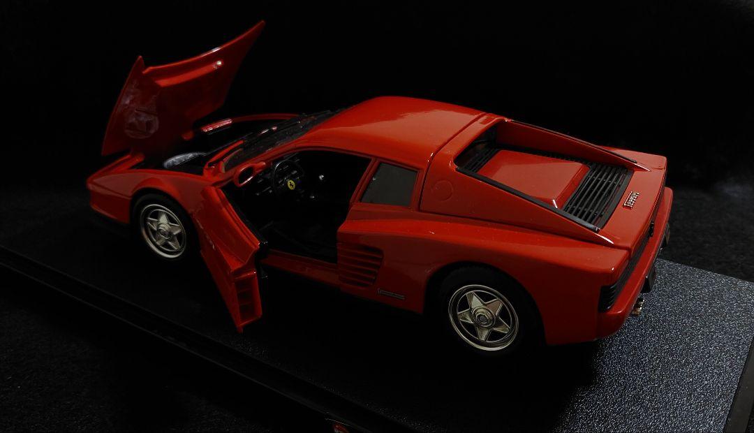【外箱・台座あり】テスタロッサ　1984年初期型　1/18　HOT WHEELS
