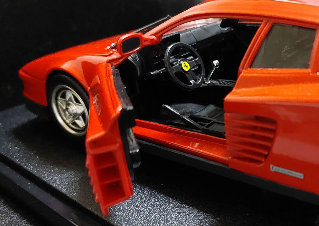 【外箱・台座あり】テスタロッサ　1984年初期型　1/18　HOT WHEELS