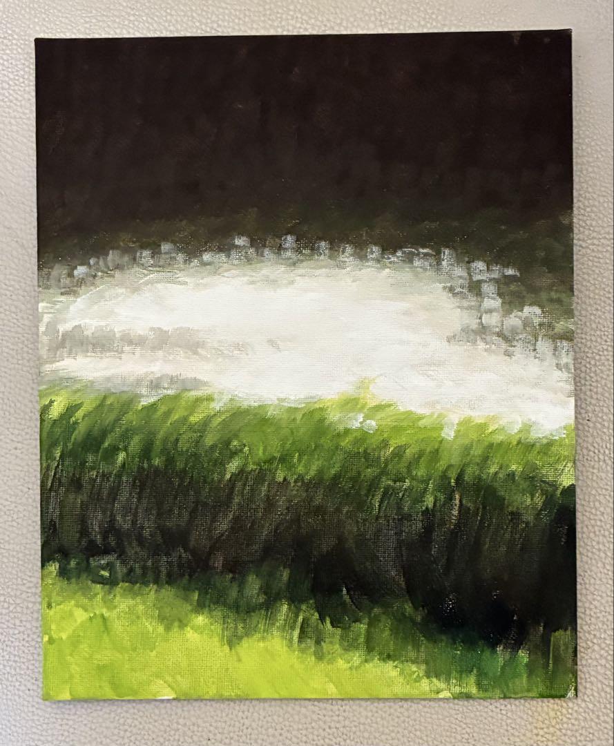 アクリル画　風景　925