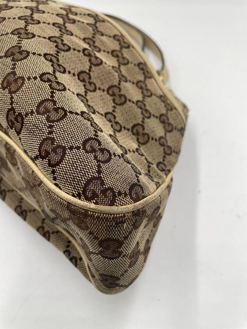 海外ブランドアウトレット通 グッチ a-key様】GUCCI ハンドバッグ 金具 キャンバス バッグ