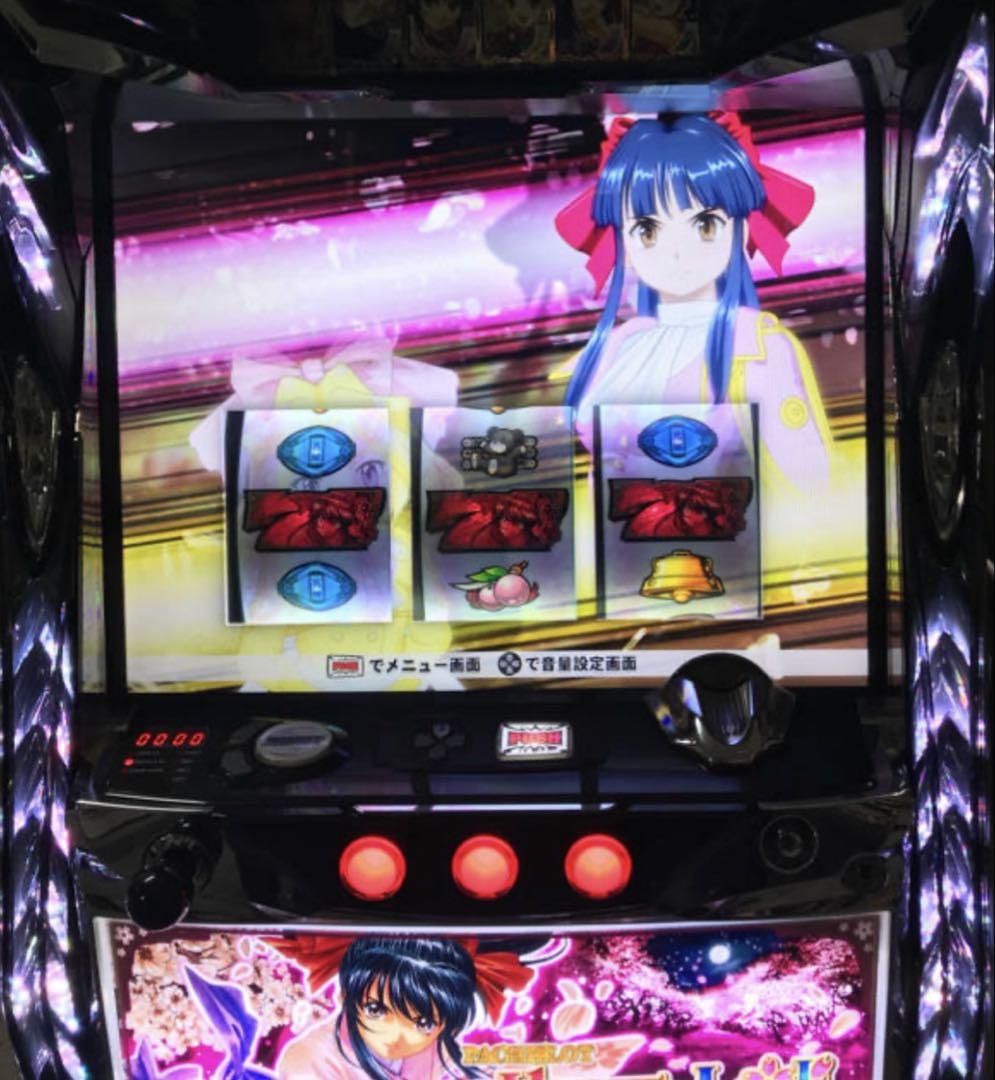 パチスロ サクラ大戦 熱き血潮に 実機 コイン不要機付 美品
