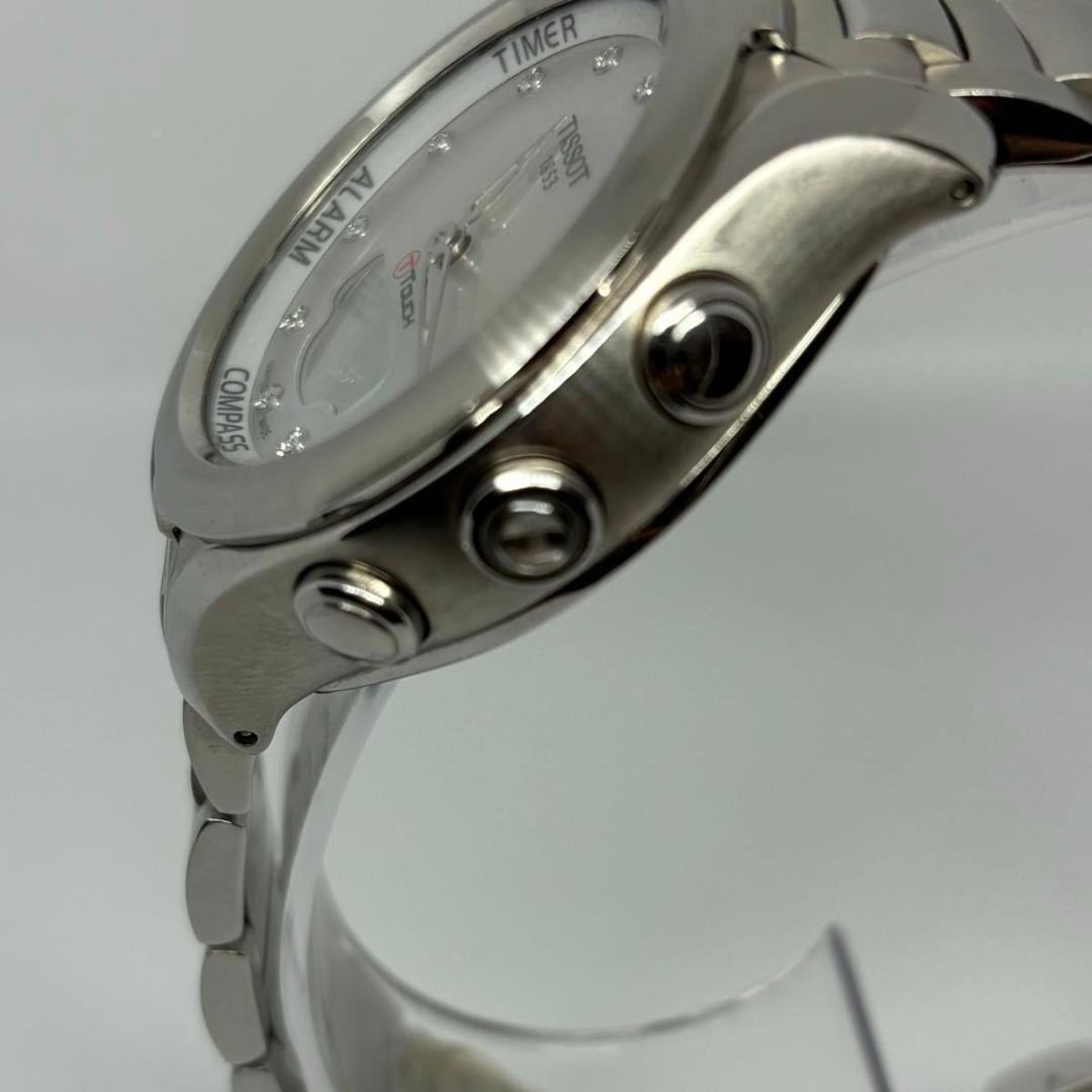 美品】TISSOT T-TOUCH T075220A PEARLDIAMOND