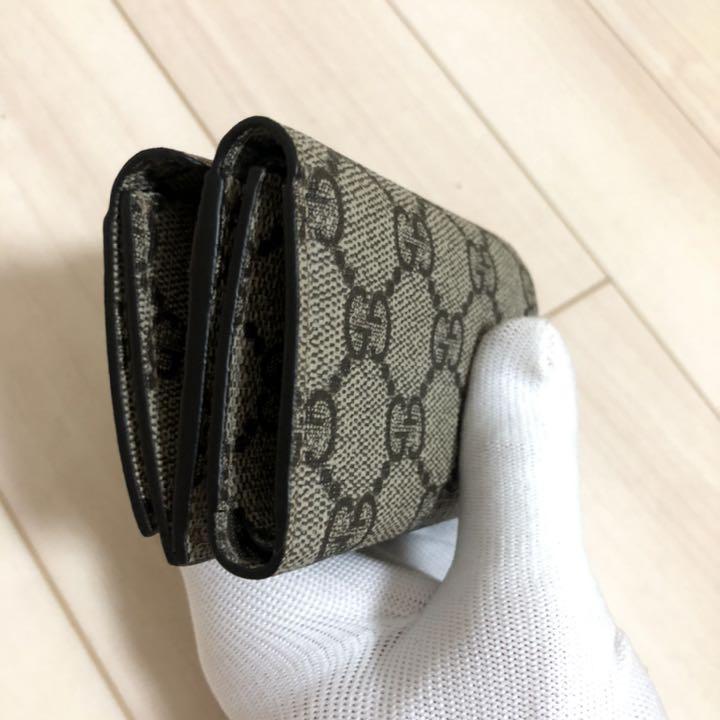 GUCCI BALENCIAGA コラボ 三つ折り財布 ロゴ GGスプリーム - メルカリ