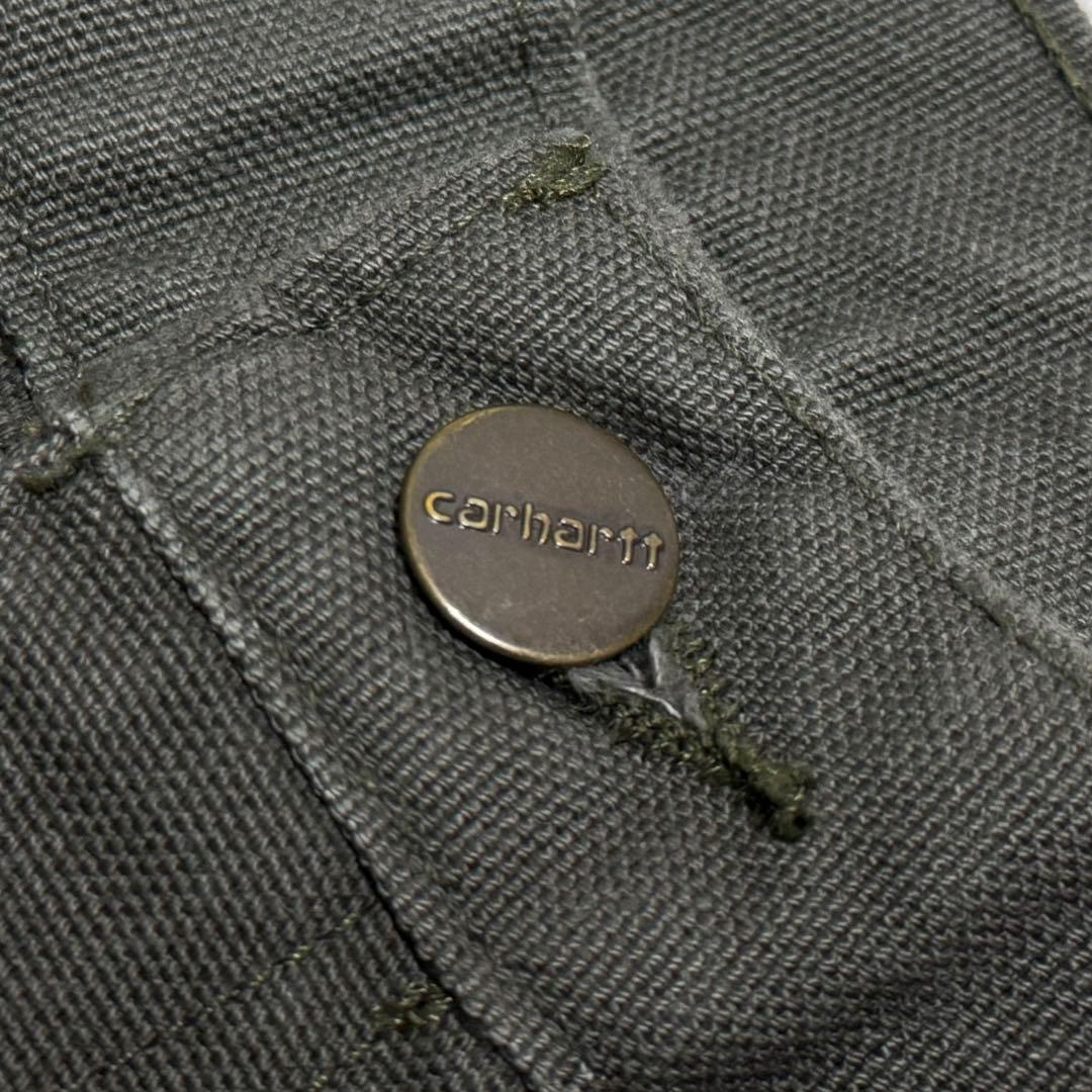 古着 carhartt ダックパンツ　ペインターパンツ バギーワイド ワーク