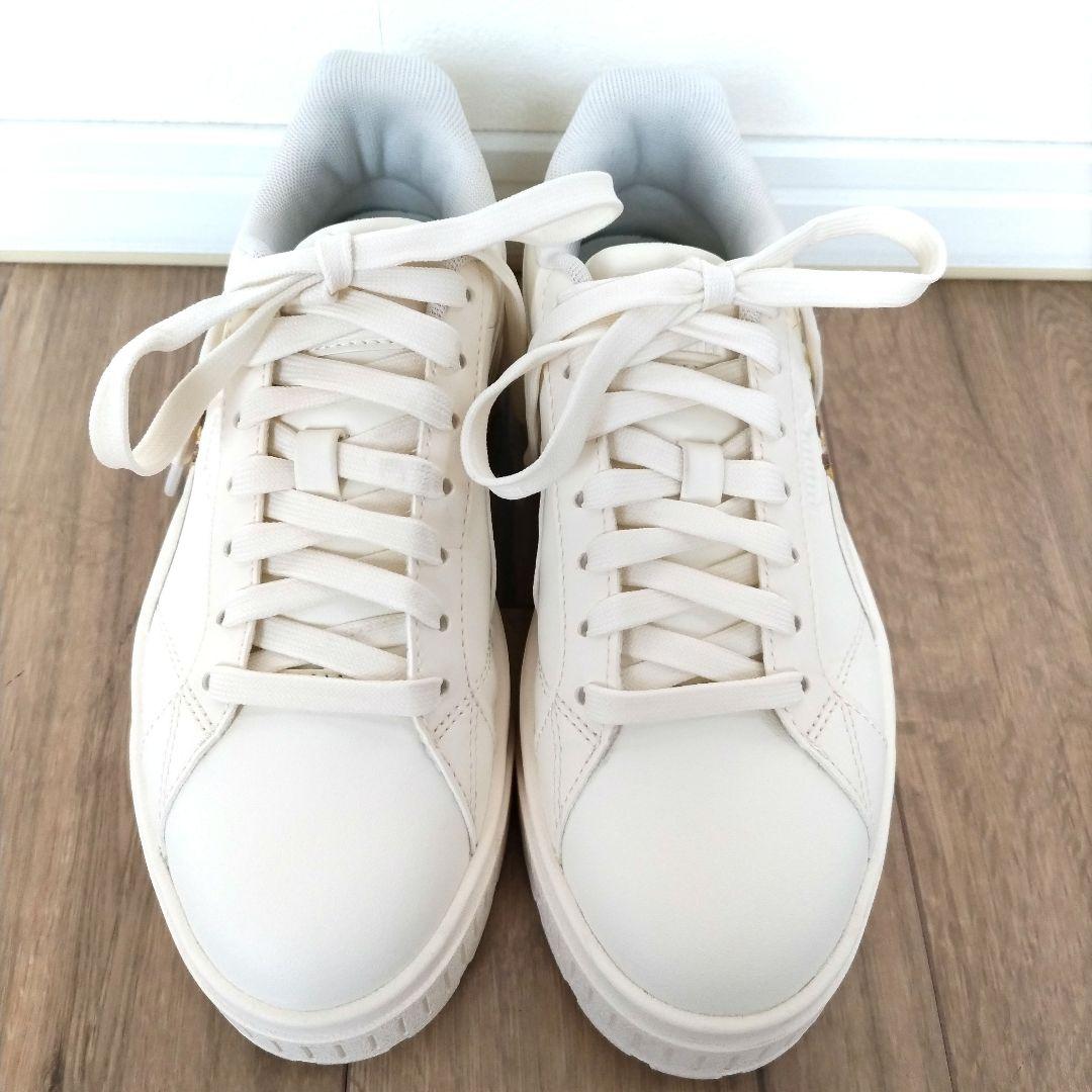 PUMA プーマ カルメン 2 MU エンブロイダリー *03F.IVORY