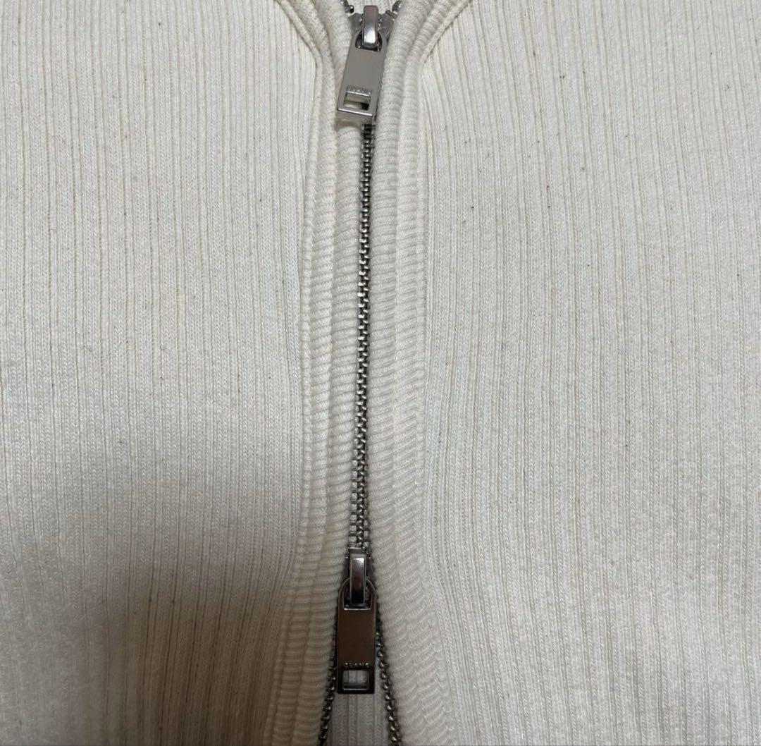 CLANE ARCH CUT HEAVY RIB TOPS リブ ジッパー付き - メルカリ
