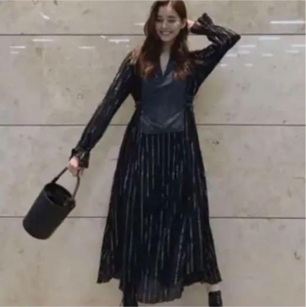 Ameri Vintage WASHI LAYERED DRESS