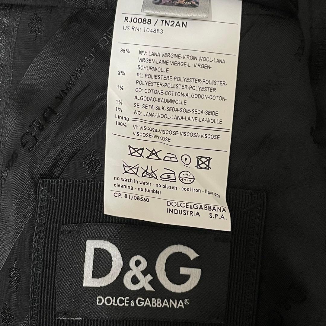 在庫限り】【在庫限り】344極美品 DOLCE&GABBANA テーラード