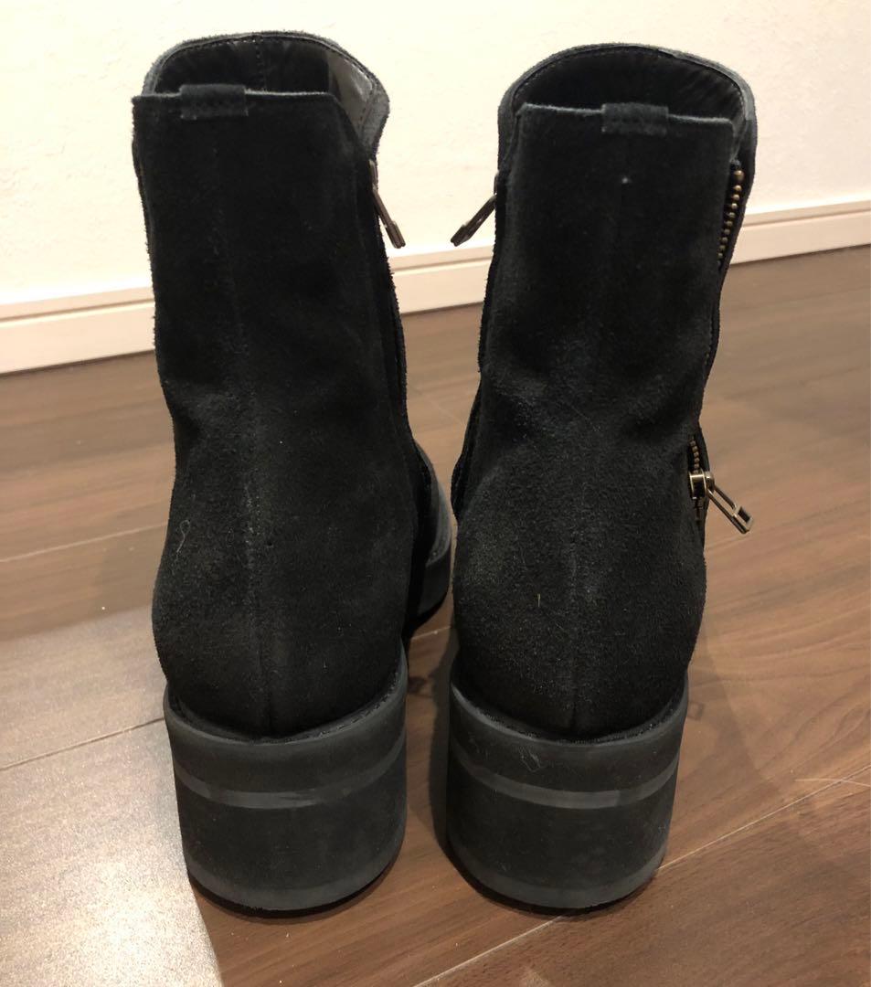 限定値下げ!【美品】glamb グラム フリンジブーツ スエード 1 限定値下げ!【美品】glamb グラム フリンジブーツ スエード 1