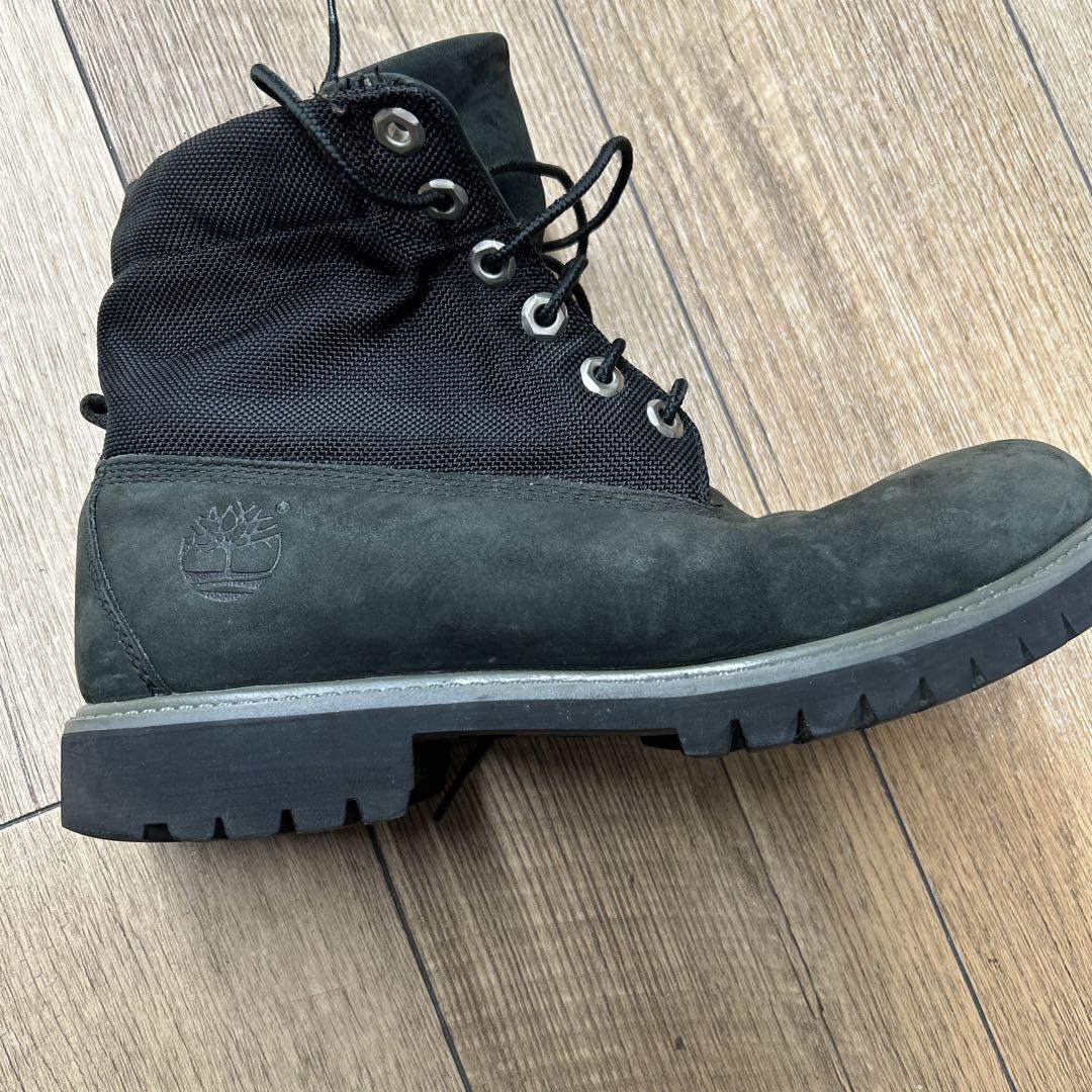 Timberland ブラック ワークブーツ