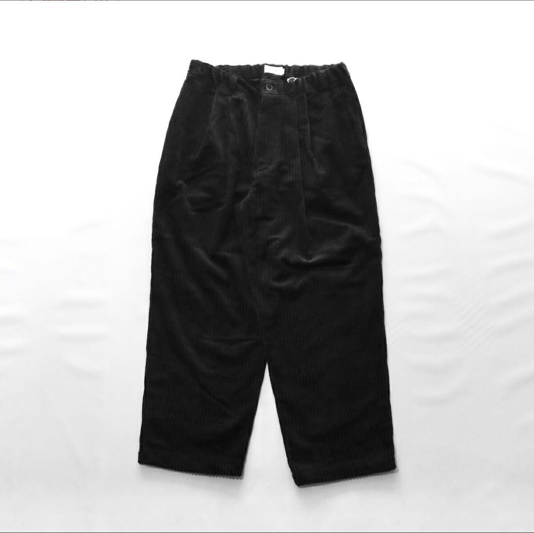 STILL BY HAND 3.5W コーデュロイ2タックイージースラックスM STILL BY HAND