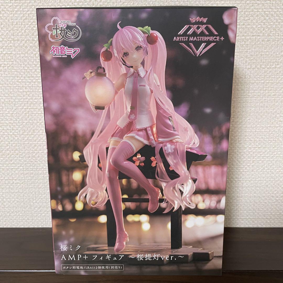 HF6277 未開封 初音ミク 桜ミク フィギュア ８個 未開封】初音ミク 桜ミク AMP＋フィギュア 桜提灯ver. - メルカリ
