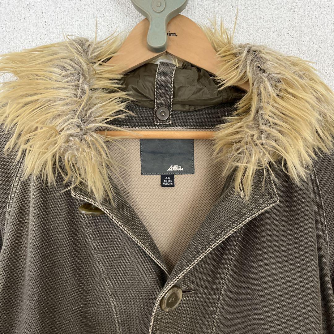 R*n様 LAD MUSICIAN ファーコート KHAKI 44 M モッズコ