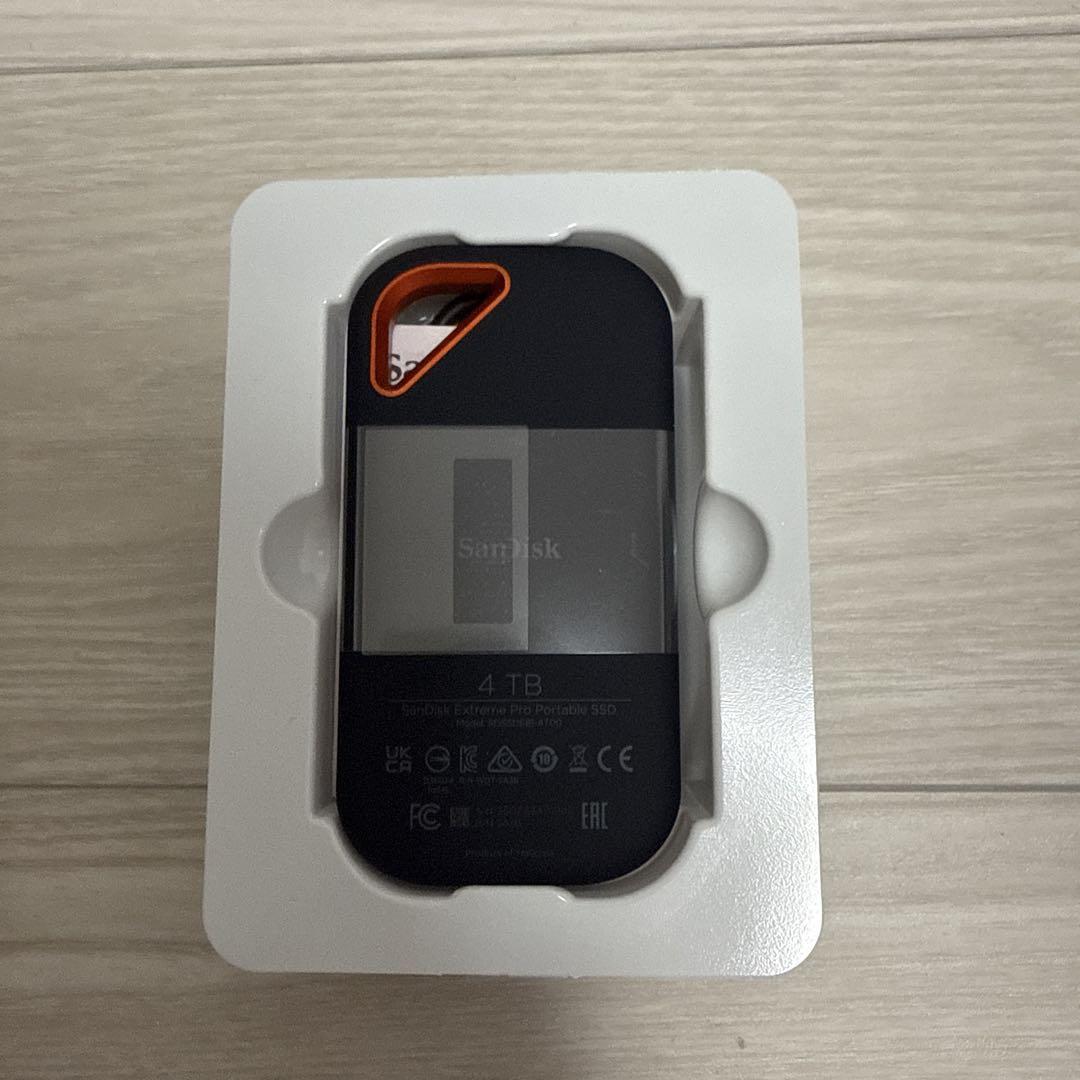 SanDisk Extreme PRO 4TB ポータブルSSD