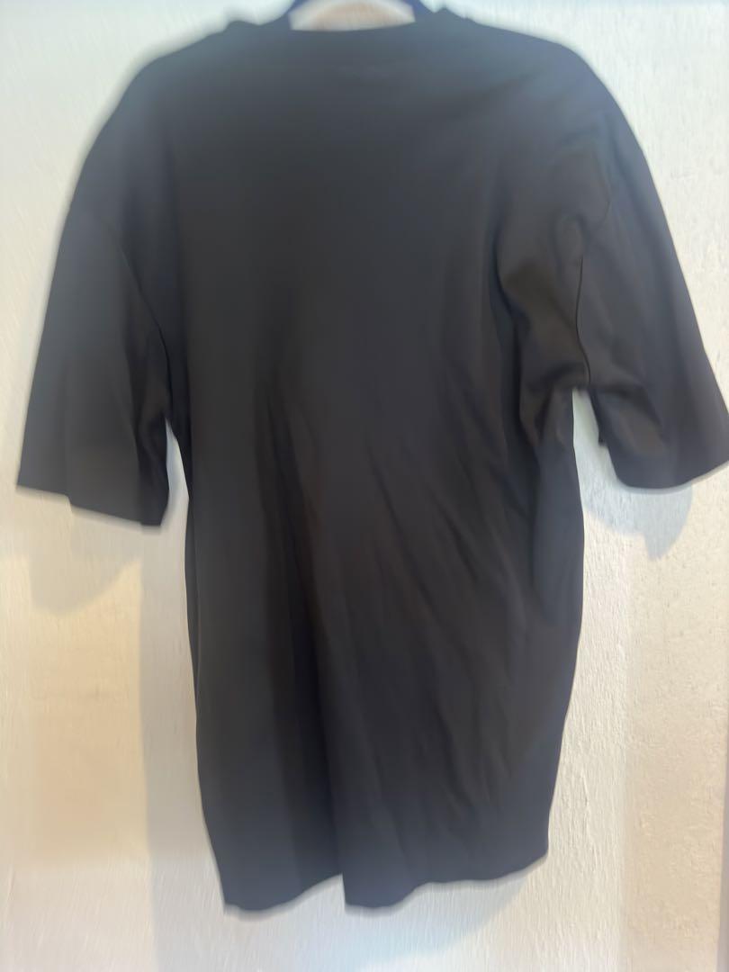 PRADA プラダ 胸ポケット ロゴ Tシャツ ブラック