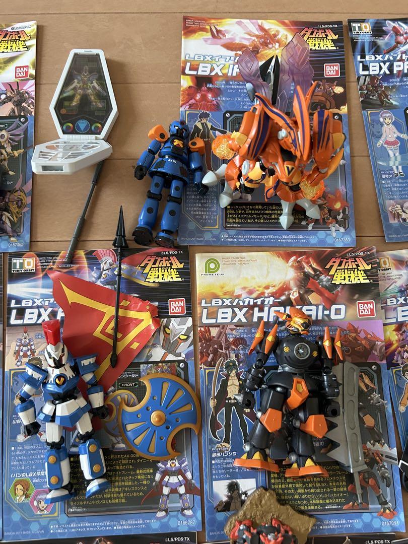 ダンボール戦機　プラモデル　完成品　まとめ売り