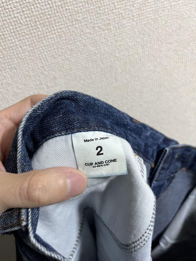 CUP AND CONE Mild Tapered 5 Pocket デニム
